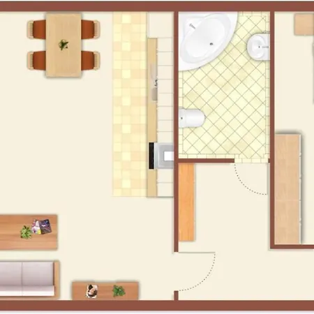 Apartment Haus Leuchtfeuer/haengematte